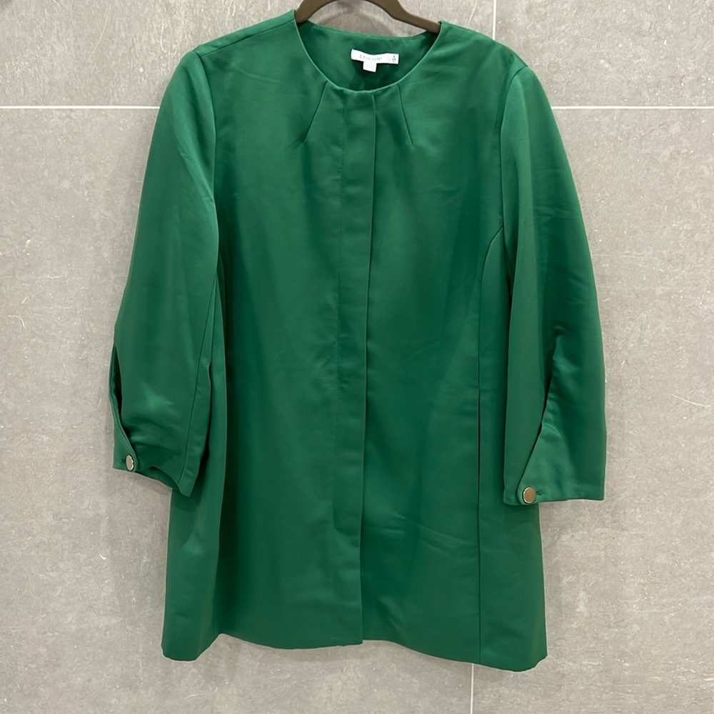 Never worn Chico’s size 2 Green jacket